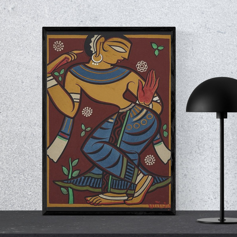 The Jamini Roy Type Art Bengal Cultural Heritage From Bengal