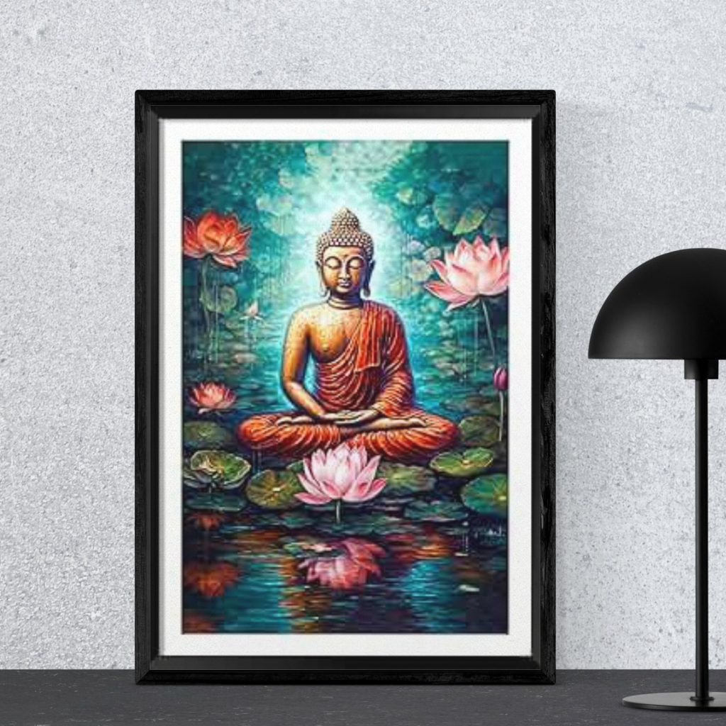 Lord Buddha The Calm And Meditative Symbol Of Innocence